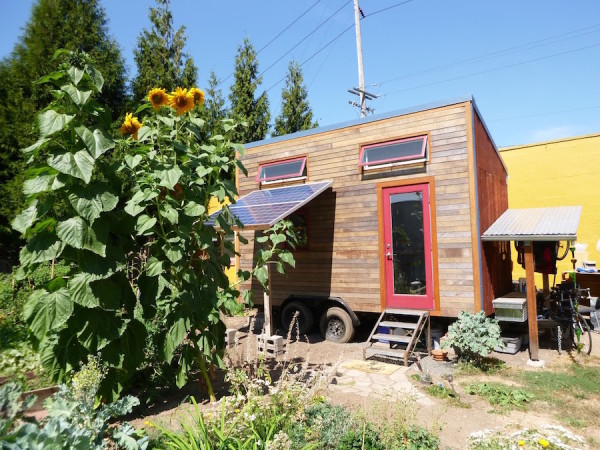 Laura's Solar-Powered Tiny House on Wheels