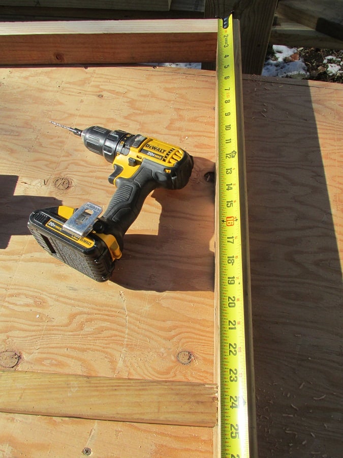 laying drill down