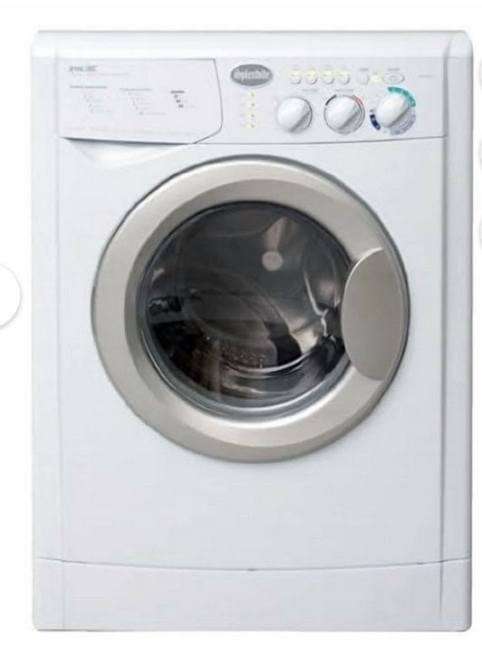 Compact white Splendide front-loading washer-dryer combo