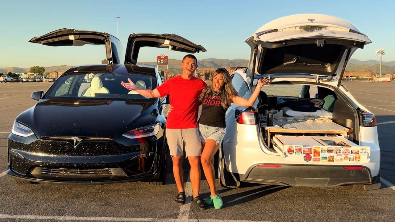 Living in 2 Teslas in 100 Degree Heat by Nico Murillo