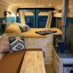 Travelling Part-Time in their DIY Van Conversion