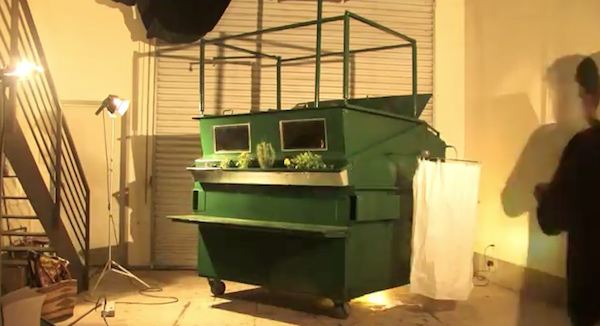 Luxurious Garbage Container Tiny House