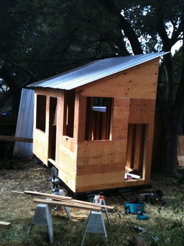 Matthew Wolpe's DIY Tiny House on a Trailer Project