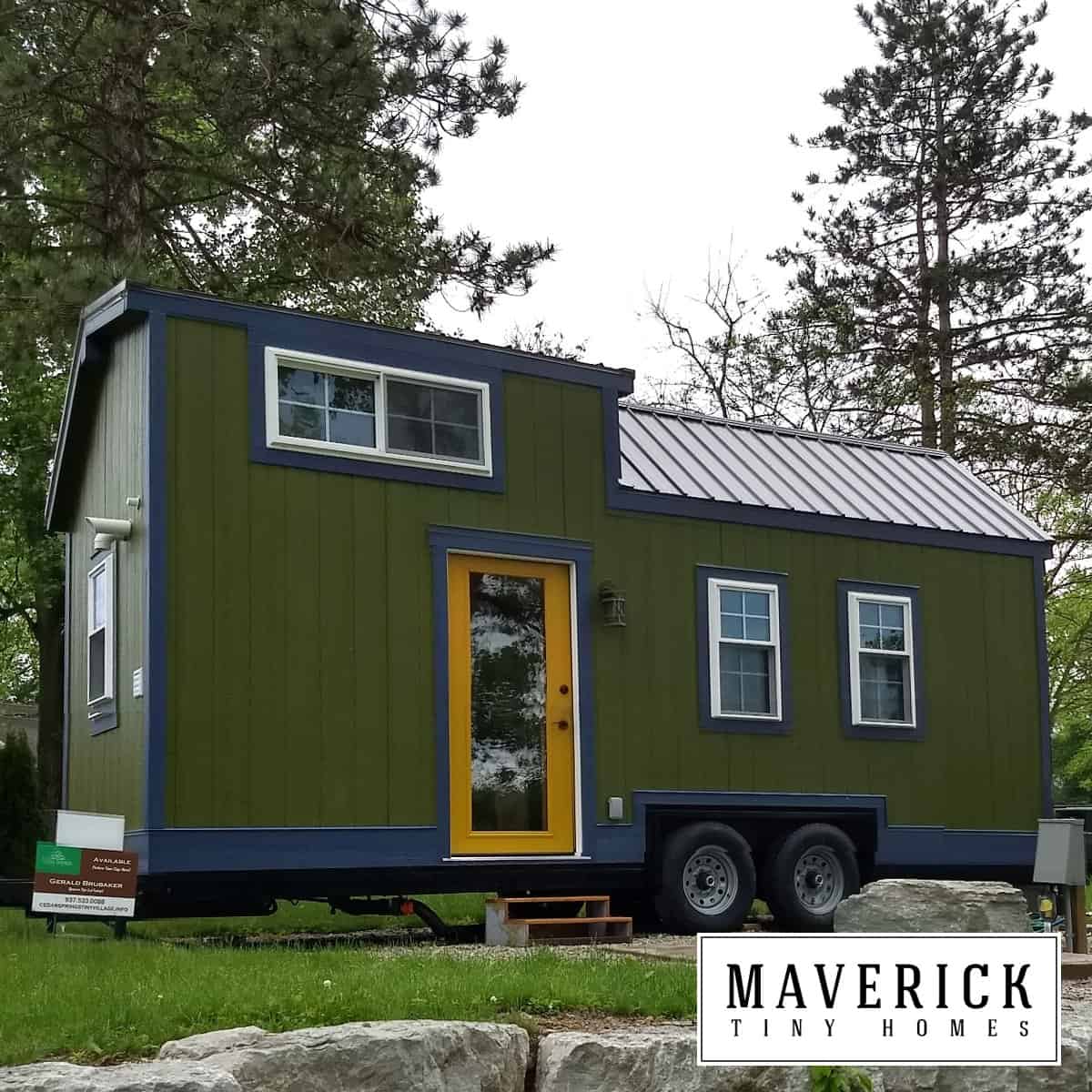 Maverick Quantum gallery exterior walk-around on dual-axle trailer