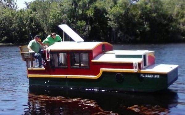 Michae's Tiny Shantyboat Experience at St. John River Florida