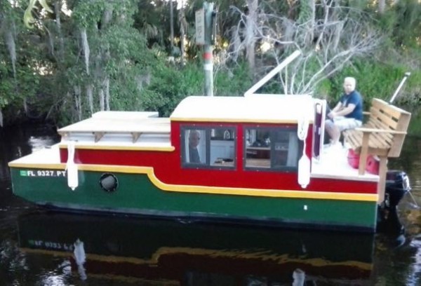 Michae's Tiny Shantyboat Experience at St. John River Florida
