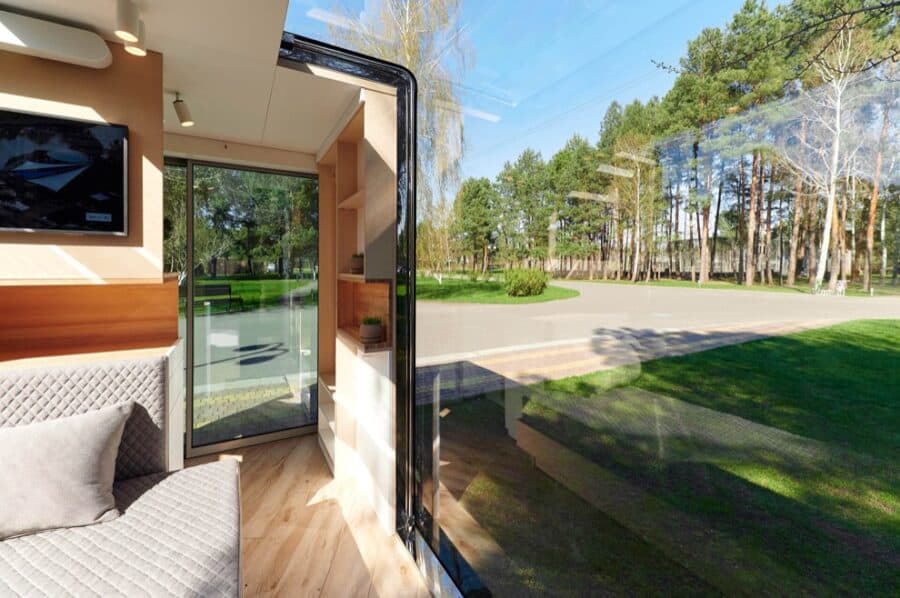 Microhaus floor plan layout
