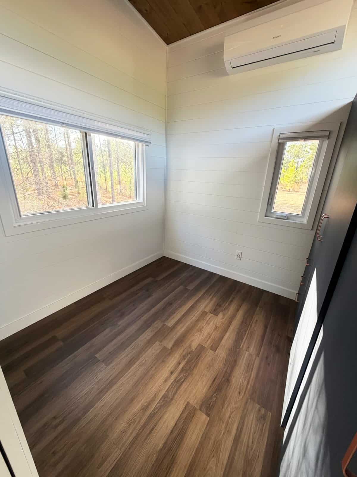 Main floor bedroom that can also serve as a home office