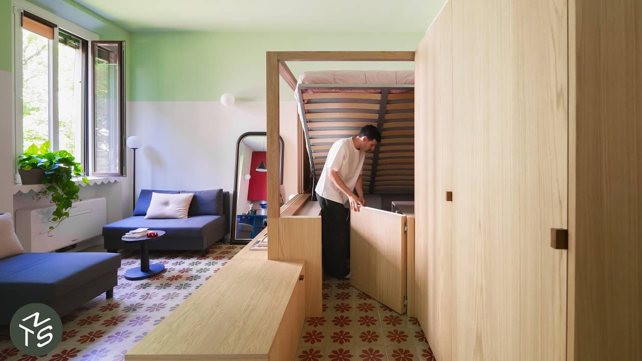 ATOMAA Quilted House sleeping alcove — Never Too Small
