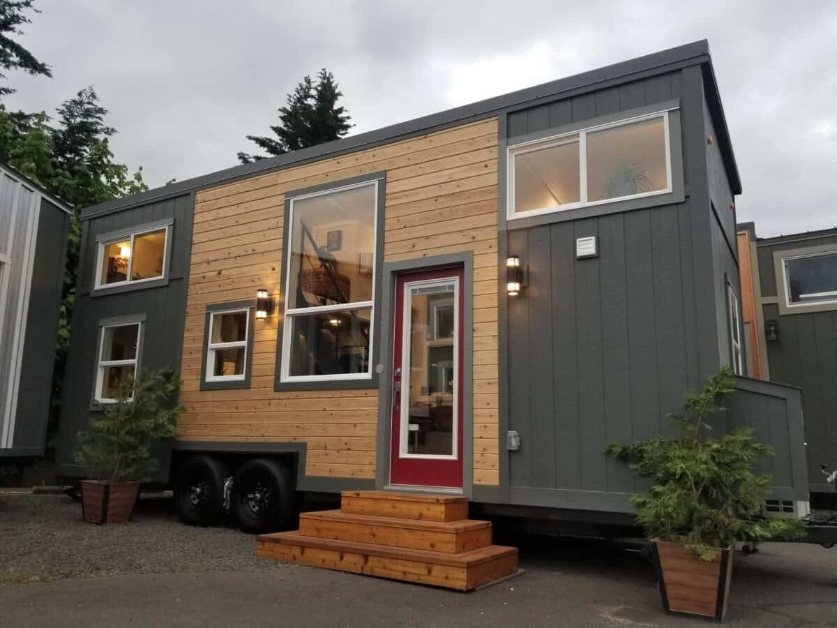 Nickolaus Ridge tiny house exterior — Tiny Mountain Houses