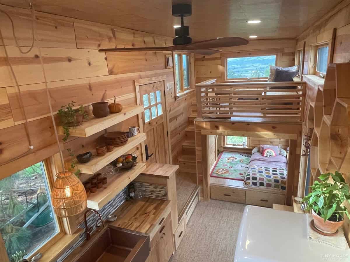 Non-Toxic Luxury Family Tiny Home Interior
