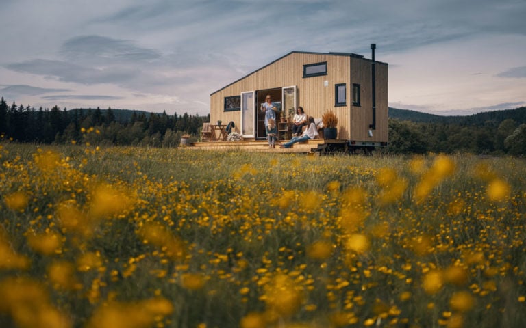 A tiny home by Norske Mikrohus