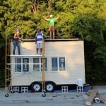 Northwestern University's Off Grid Tiny House on a Trailer