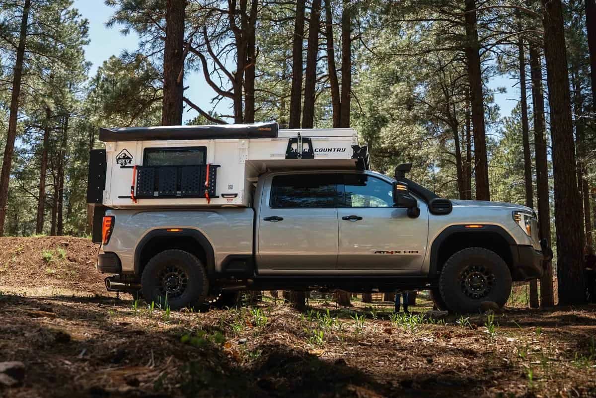 Back Country 6.85' slide-in truck camper exterior gallery still
