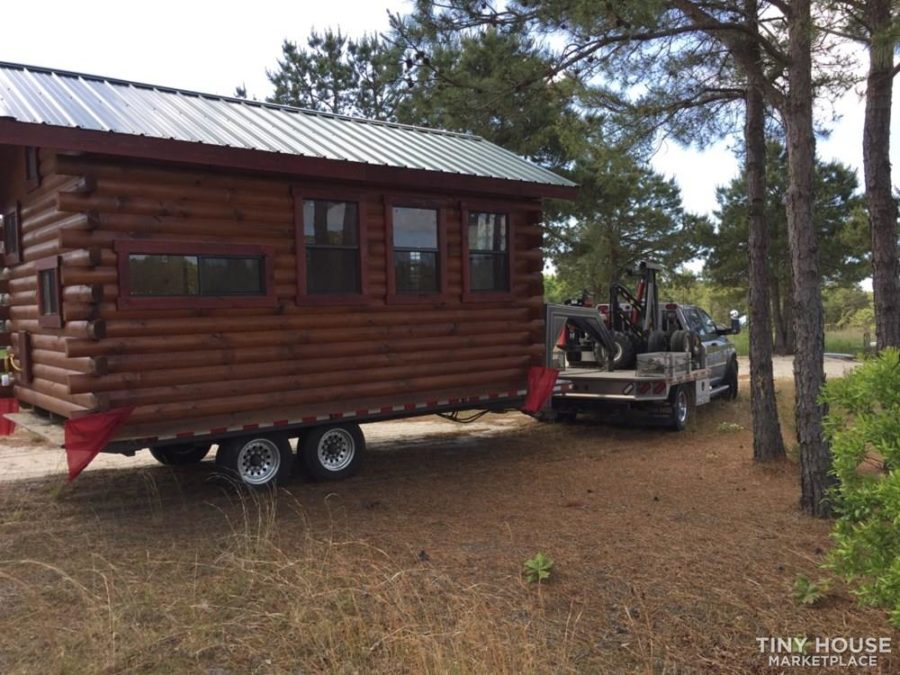 Off Grid Amish-Built Log Cabin For Sale (FREE 200 mile Delivery)