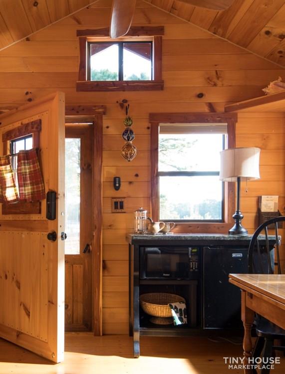 Off Grid Amish-Built Log Cabin For Sale (FREE 200 mile Delivery) 4