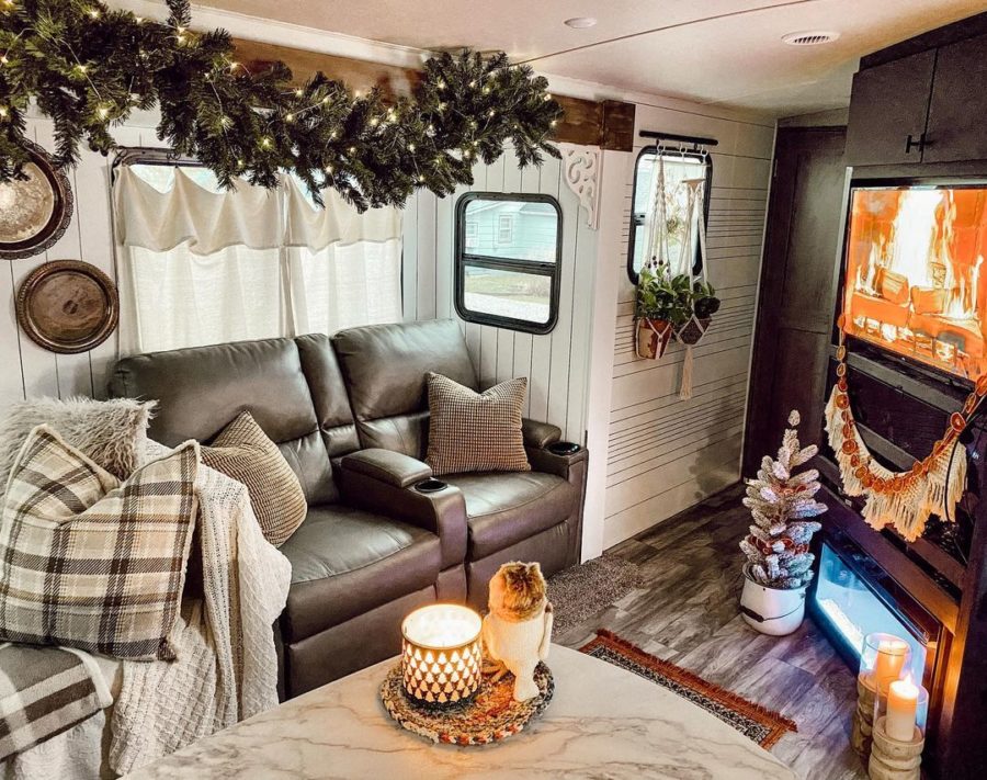RV Living While Building a Cabin: Family of 6 Downsize