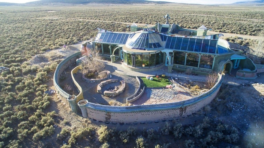 Phoenix Earthship entire building — Earthship Biotecture