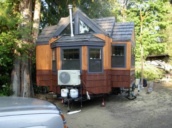 Custom Steel Frame Tiny House with 2 Slide Outs, the 