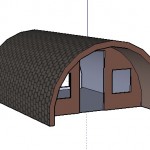 Rounded A Frame Tiny Cabin Design