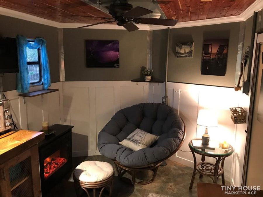 Toy Hauler Turned Tiny Home Conversion: $27.5K
