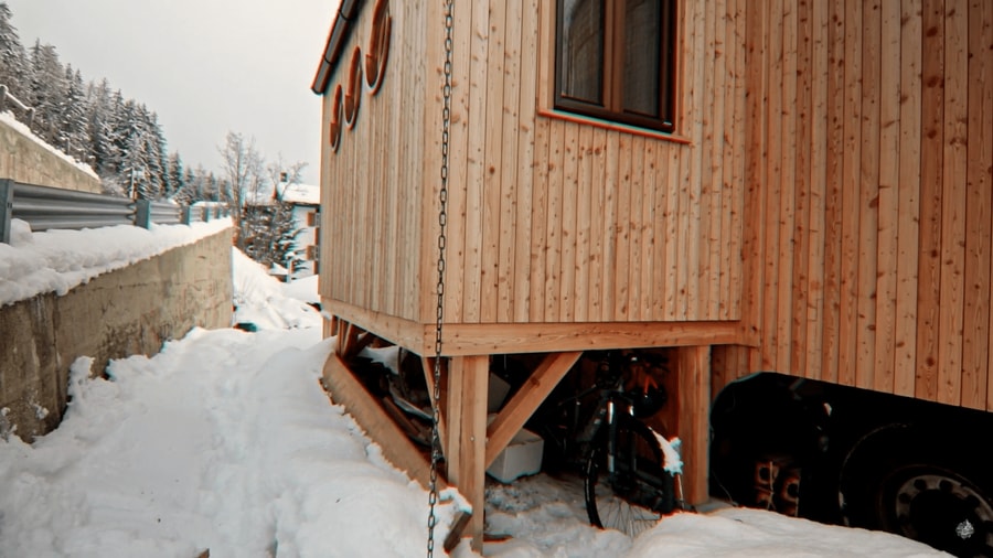 Pierre and Lea’s Family Tiny House in the Swiss Alps 3