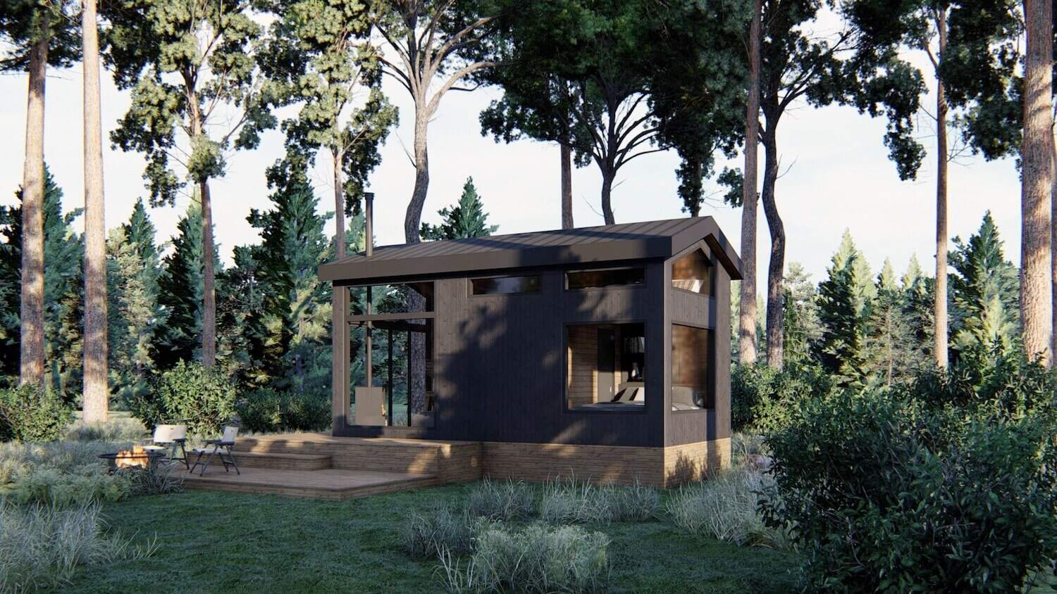 ShadowPine Cabin Exterior