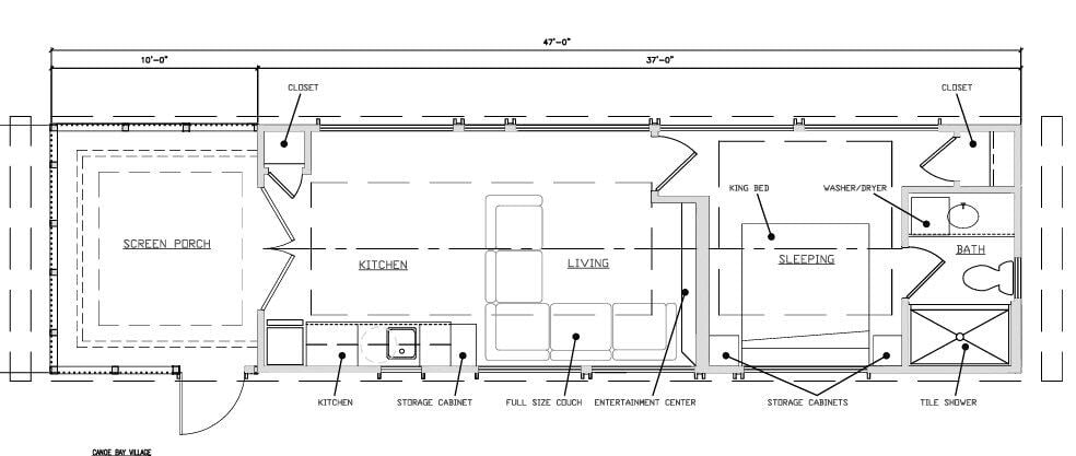 Shoreline Lot 21 Floor Plan