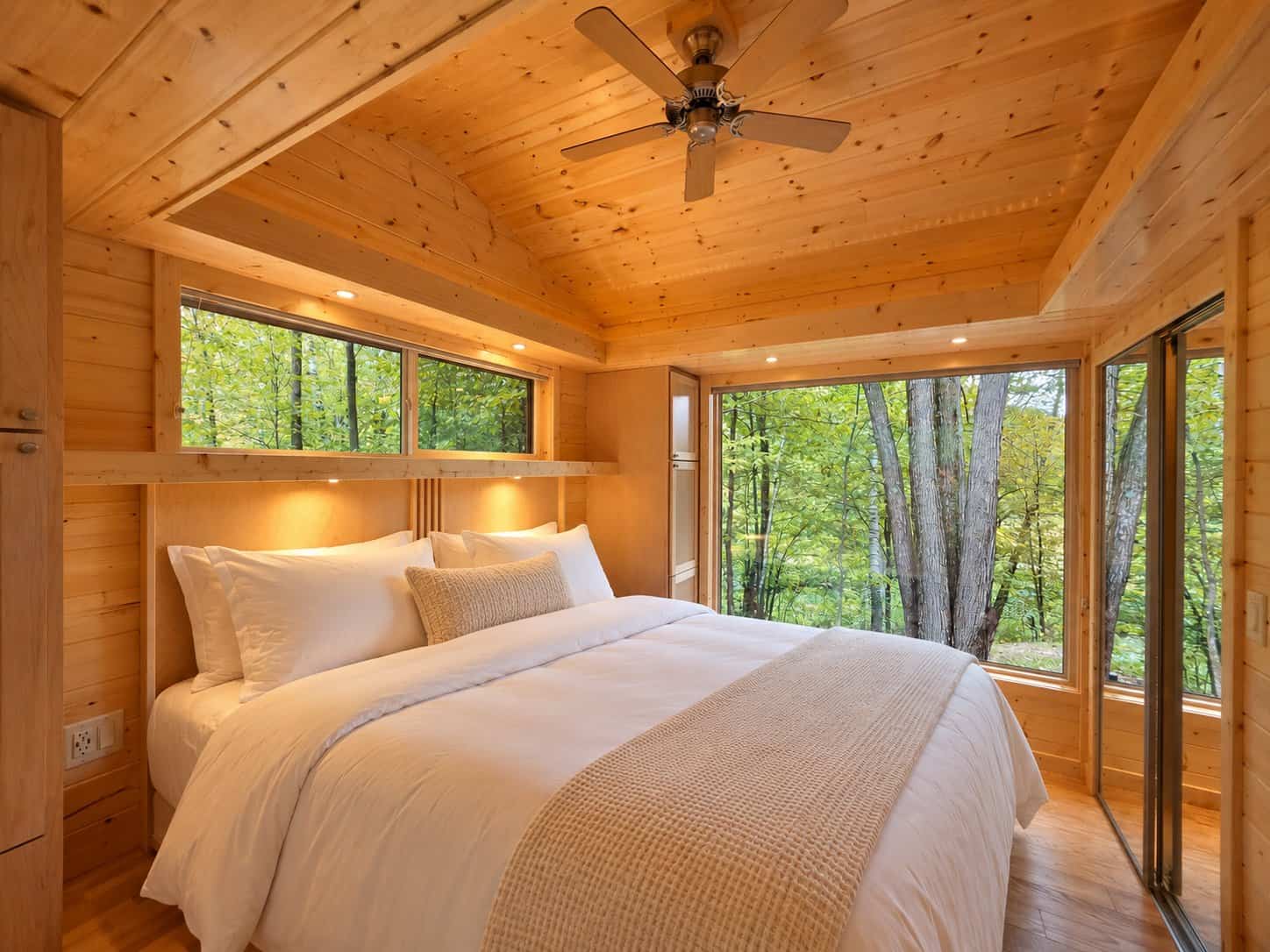 Private king bedroom with oversized closet in Shoreline XL Lot 26