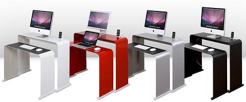 Simple Stack Desk Heckler Design