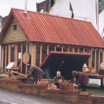 Small Cabin with Folding Porch