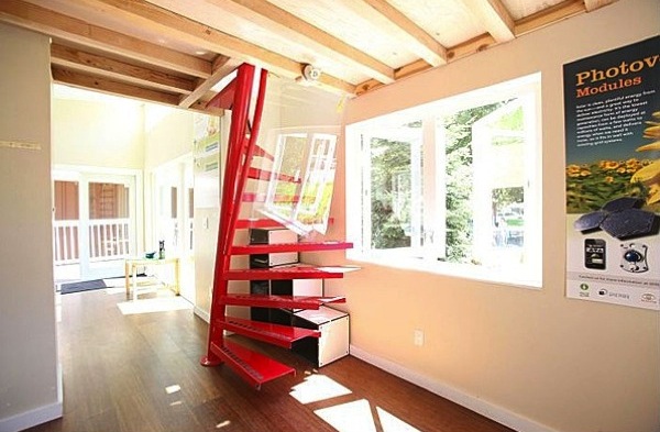 Modern Staircase to Loft