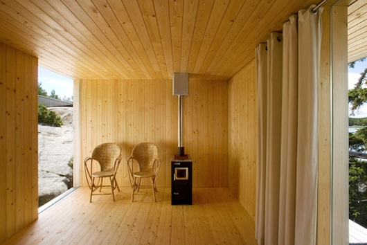 Small Wedge House Interior 