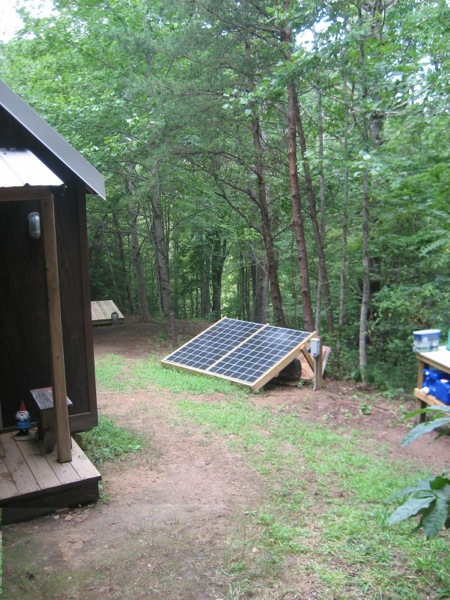Solar Power for Laura's Tiny Cabin