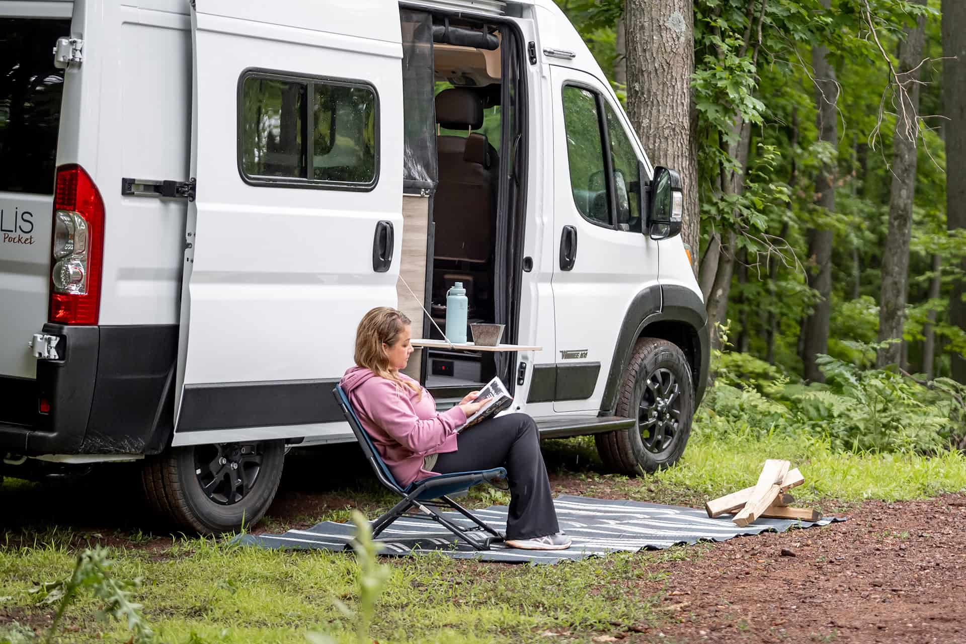 Winnebago Solis Pocket at a campsite