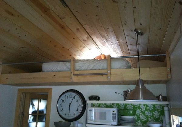 Sleeping Loft in a Tiny House