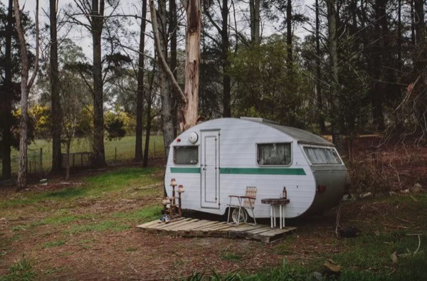 1950's Tiny Caravan Cabin in Australia