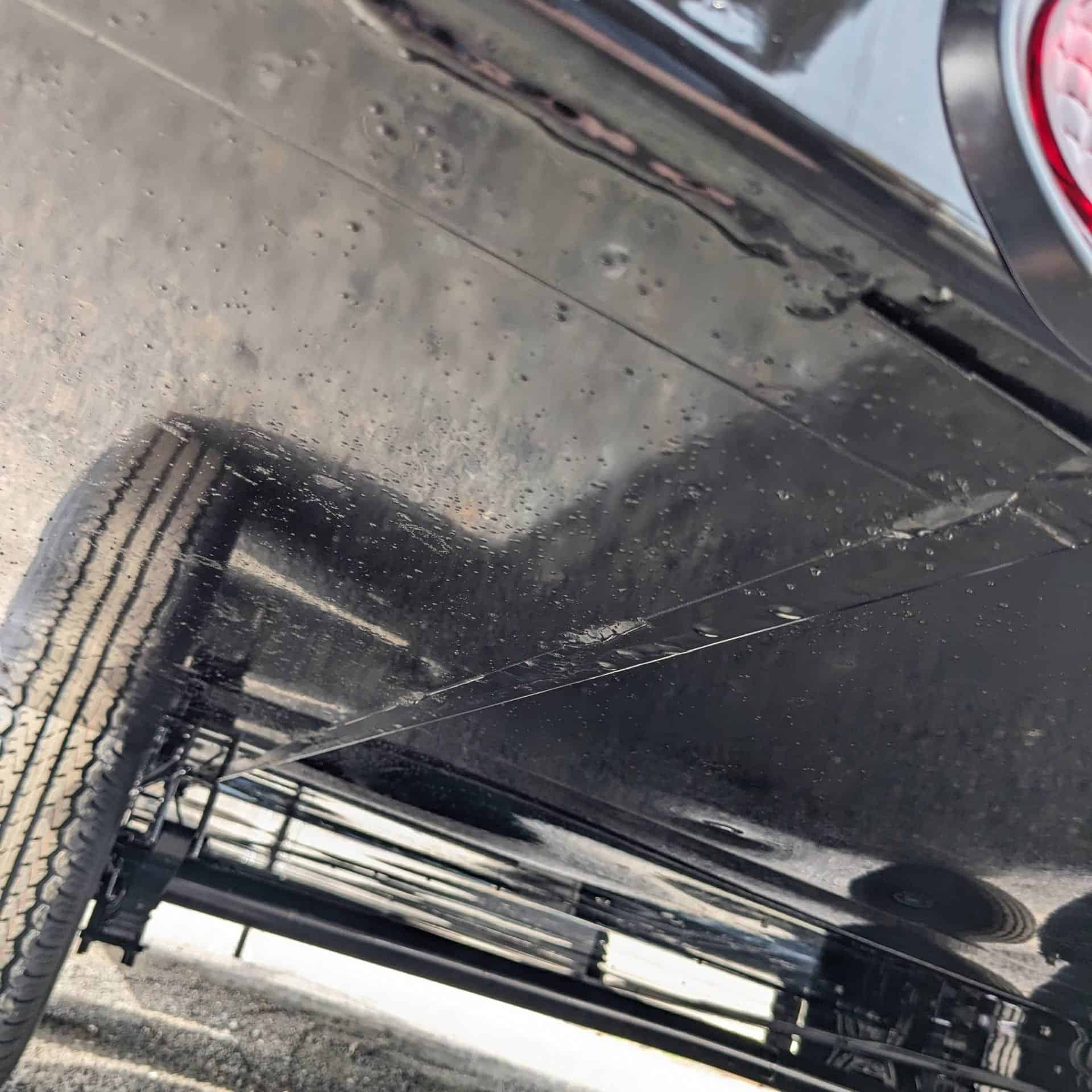Tiny House Trailer Frame Detail
