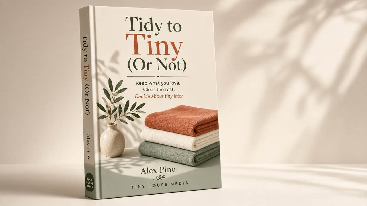 Tidy to Tiny (Or Not) ebook by Alex Pino - the weekend declutter guide