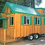 Tiny Home on Wheels with Retractable Porch