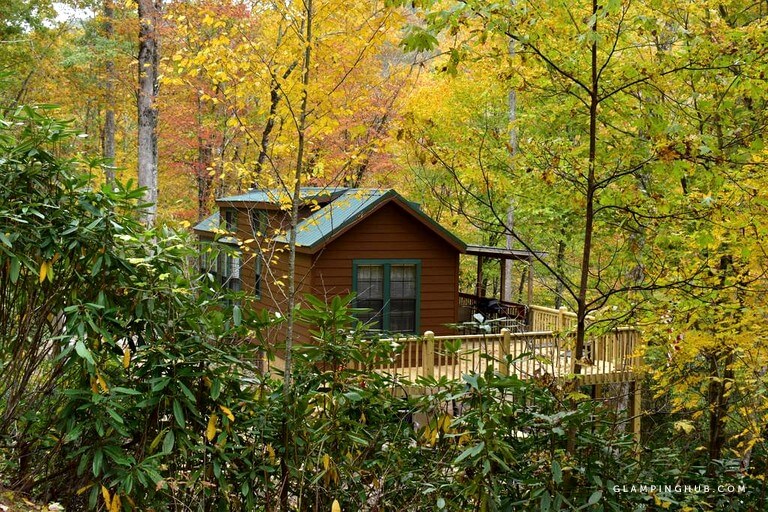 Secluded Tiny House in a Unique Setting in Nantahala National Forest