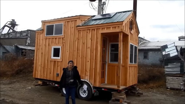 8x16 Tiny House on Wheels by Jamaica Cottage Shop