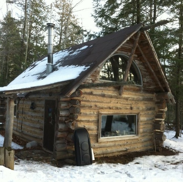 Tiny Log Cabin from Mark
