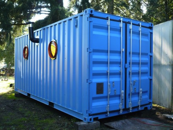 Tiny Secure Container Home by SoftStainless