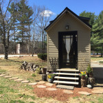 Entrance to Tiny Home on Wheels