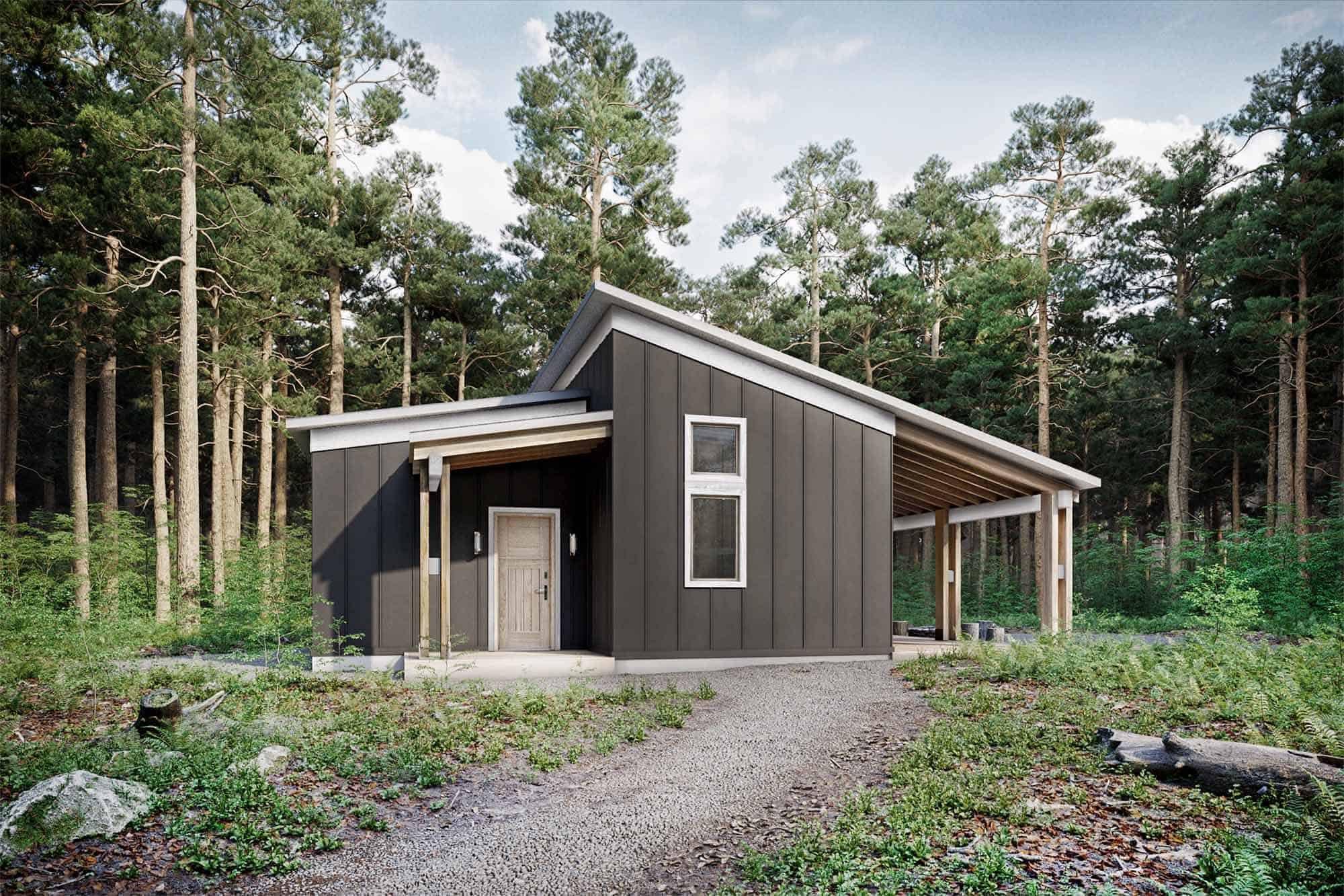 Truoba Mini 220 Modern Cottage Exterior