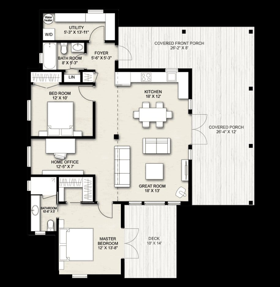 Truoba Mini 419 Floor Plan Layout