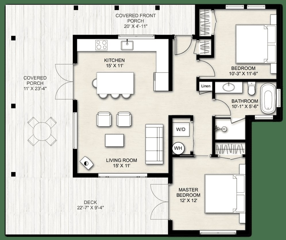 Truoba Mini 525 Floor Plan Layout