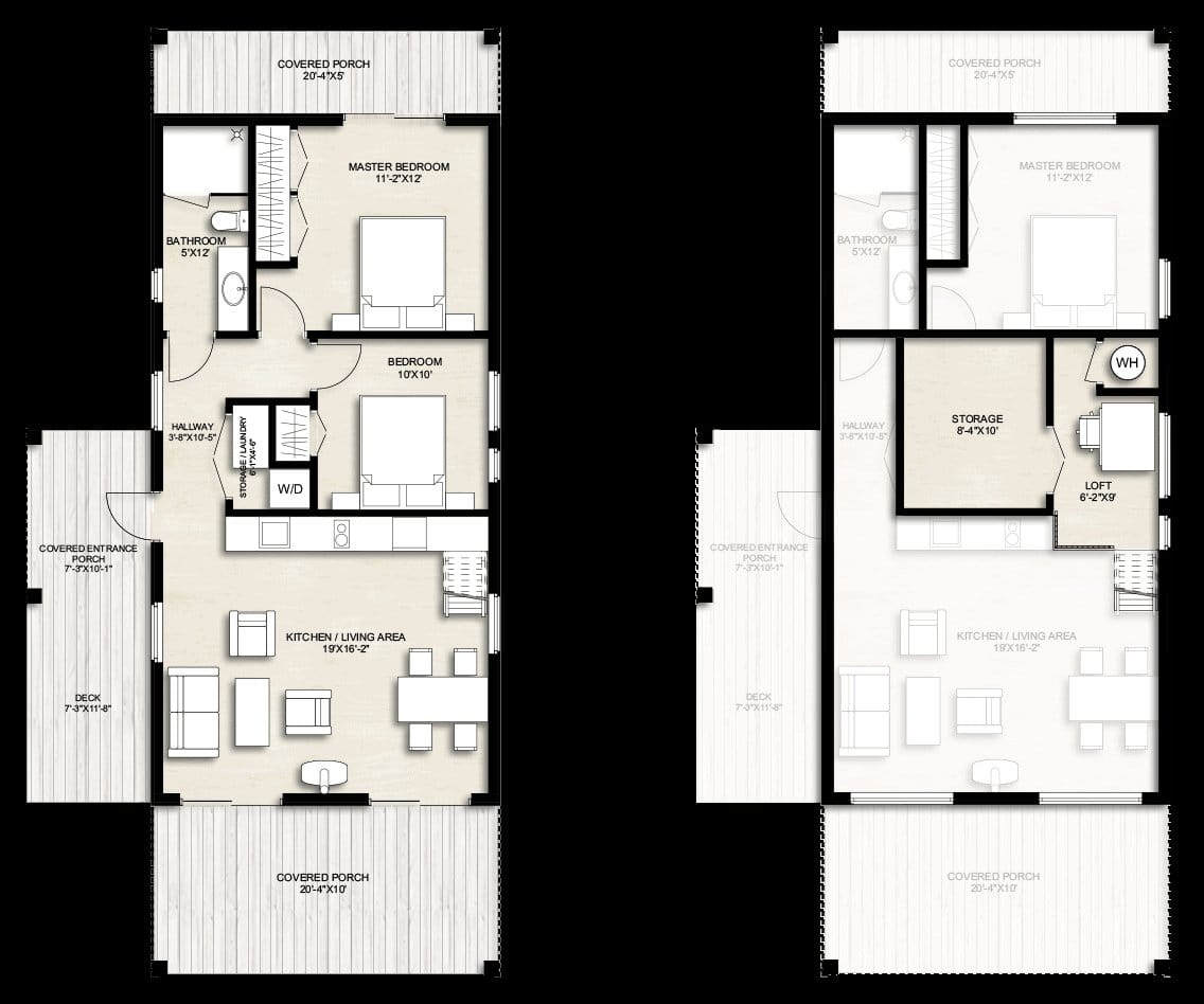 Truoba Mini 822 Detailed Floor Plan Layout