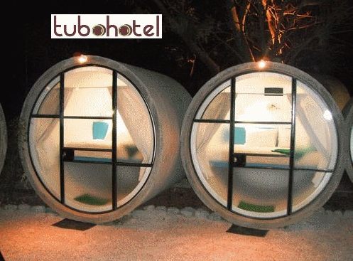 TuboHotel - Reclaimed Tube Tiny Houses in Tepoxtlan Mexico
